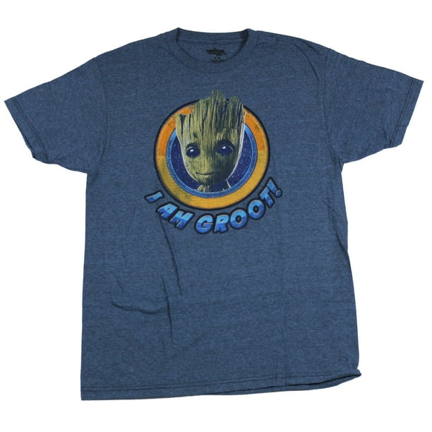 GROOT CARTOON BABY MENS T-SHIRT GUARDIANS STAR LORD OF THE GALAXY FUNNY FAN GIFT